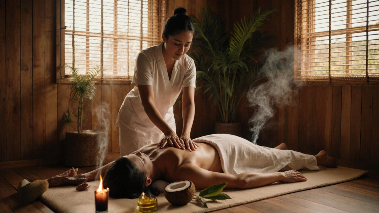 Zažijte havajskou masáž Lomi Lomi: Oáza klidu a pohody